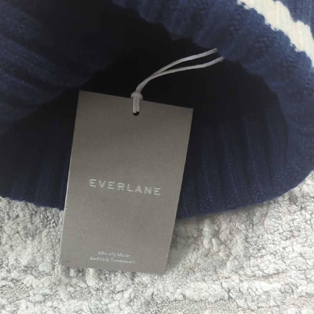 NWT Everlane Cashmere Beanie One Size - Picture 4 of 5
